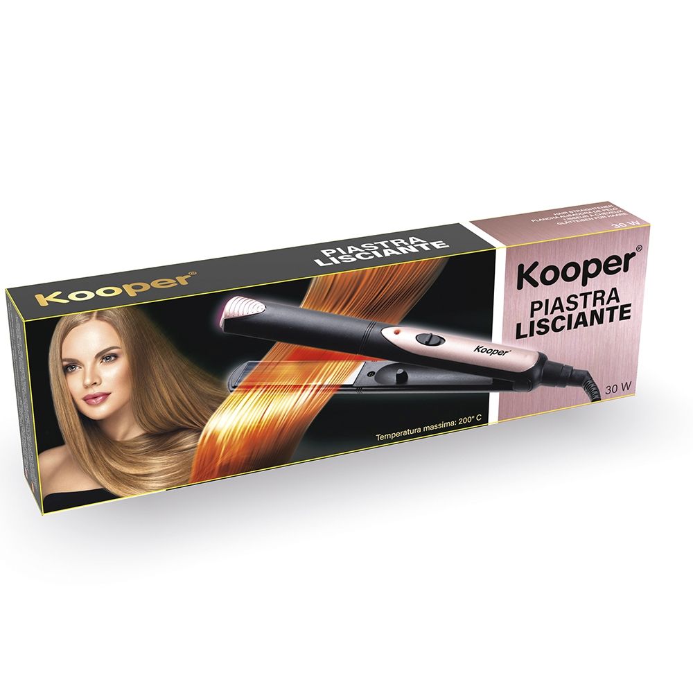 Piastra lisciante in ceramica per capelli - Shop Kooper - 12