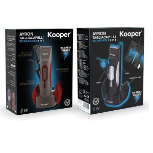 Tagliacapelli ricaricabile Ayron - Shop Kooper - 3