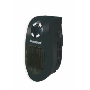 Mini Termoventilatore nero 900 W, PluggyPlus - Shop Kooper - 1
