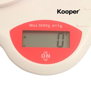Bilancia da cucina digitale 3kg, Spring - Shop Kooper - 8