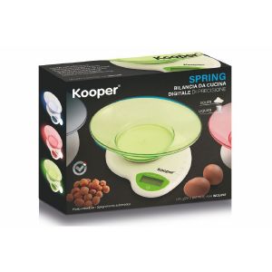 Bilancia da cucina digitale 3kg, Spring - Shop Kooper - 2