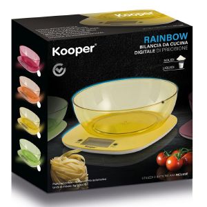 Bilancia da cucina digitale 5kg 2l, Rainbow - Shop Kooper - 3