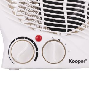 Termoventilatore bianco 2 intensità di calore, 2000W, Ventosus Kooper - Shop Kooper - 7