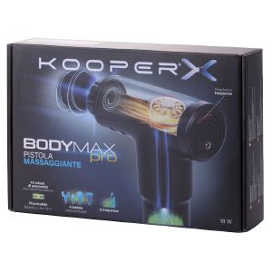 Pistola massaggiante 4 testine intercambiabili, Body Max Pro KooperX - Shop Kooper - 3