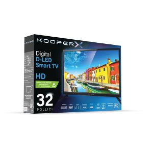 Smart TV LED, 32, HD, nero, KooperX - Shop Kooper - 2